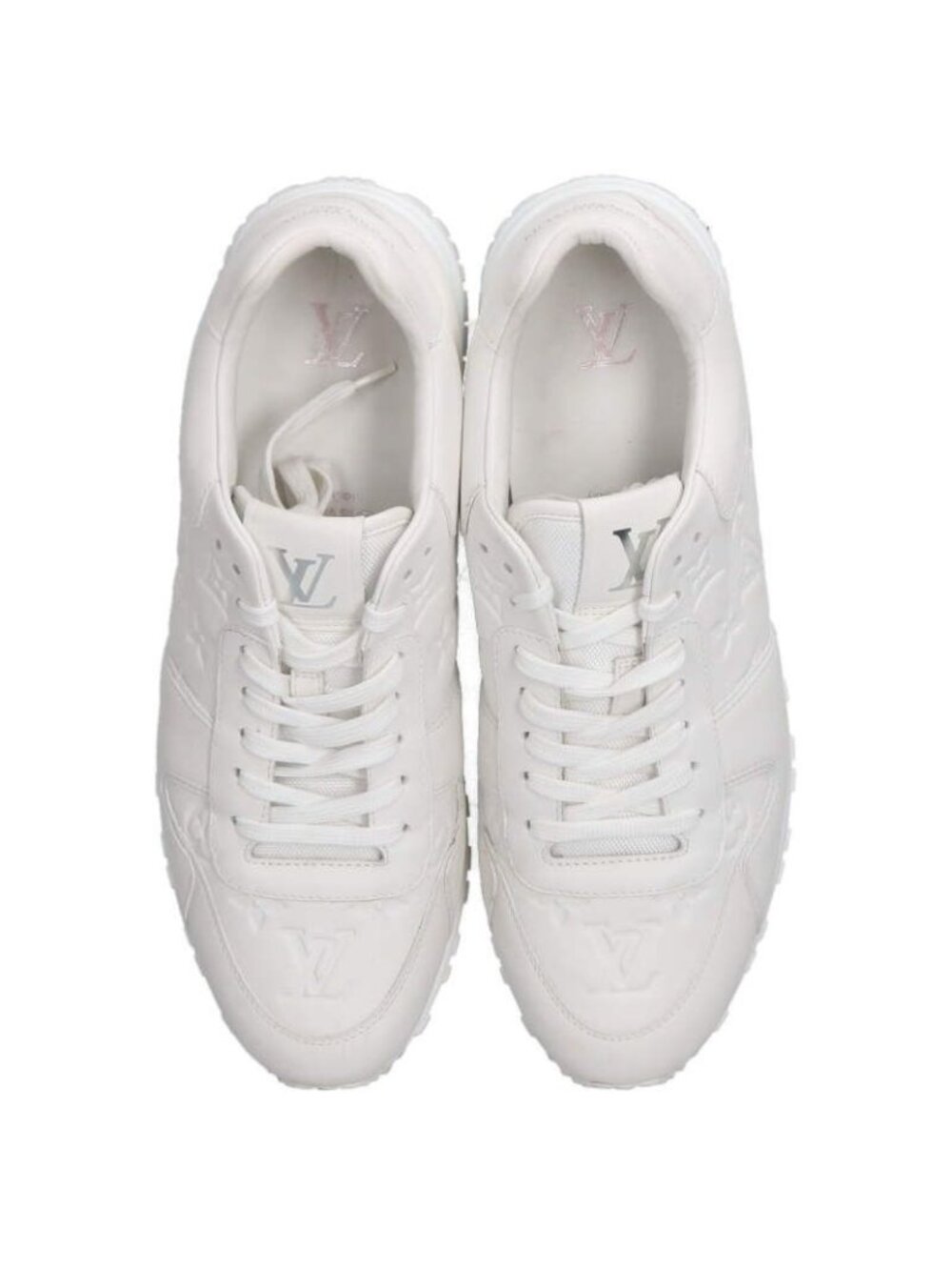 Louis Vuitton Run Away Line Embossed Monogram Low Cut Sneakers - Picture 4 of 5